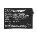 Cameron Sino Cs Opr410Sl 2000Mah Battery For Oppo Mobile