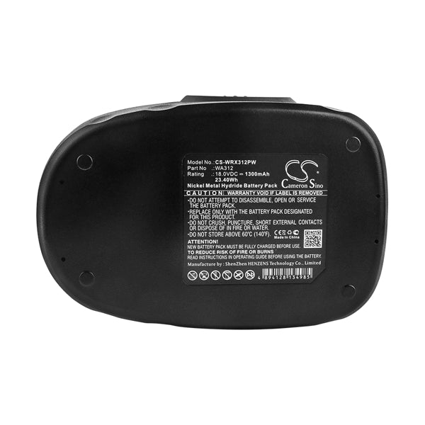 Cameron Sino 18V Replacement Battery For Worx Power Tools