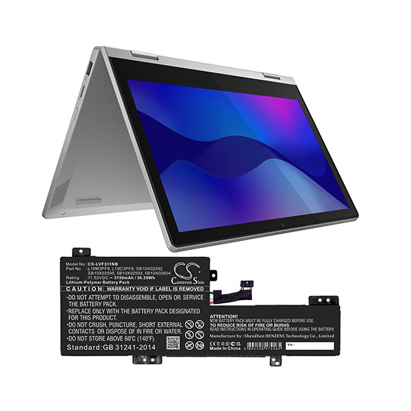 Cameron Sino Cs Lvf311Nb 3150Mah Battery For Lenovo Laptop