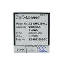 Cameron Sino Cs Smg360Xl 2000Mah Battery For Samsung Mobile