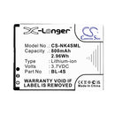 Cameron Sino Cs Nk4Sml 800Mah Battery For Nokia Mobile