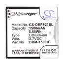 Cameron Sino Cs Dep821Sl 1500Mah Battery For Doro Mobile