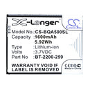 Cameron Sino Cs Bqa500Sl 1600Mah Battery For Bq Mobile
