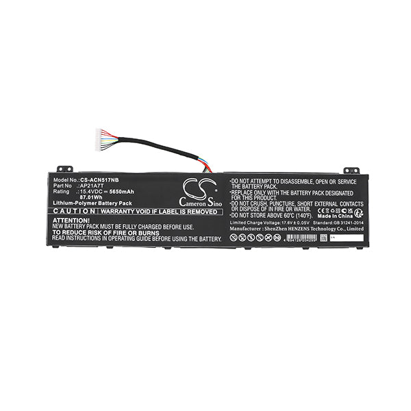 Cameron Sino Cs Acn517Nb 5650Mah Battery For Acer Laptop
