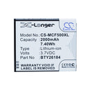 Cameron Sino Cs Mcf500Xl 2000Mah Battery For Mobistel Mobile