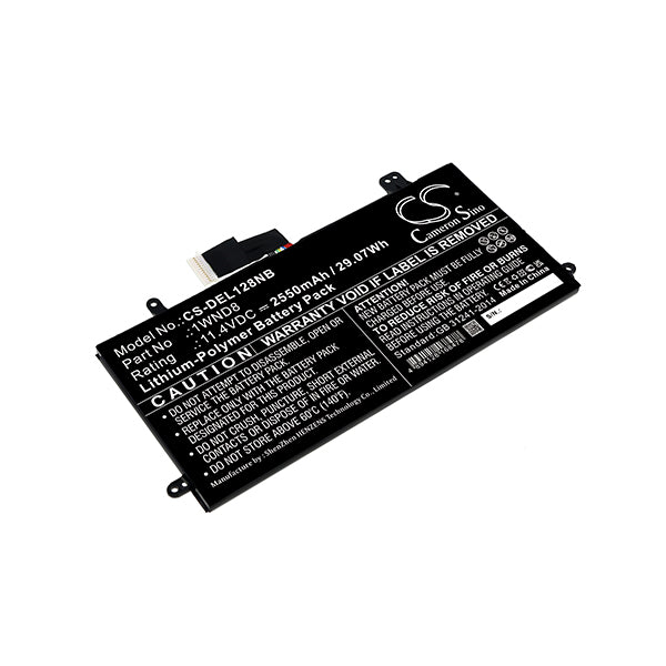 Cameron Sino Cs Del128Nb 2550Mah Battery For Dell Laptop