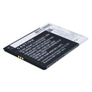 Cameron Sino Cs Zps557Sl 3000Mah Battery For Zopo Mobile