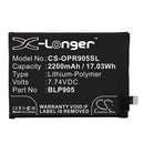 Cameron Sino Cs Opr905Sl 2200Mah Battery For Oppo Mobile