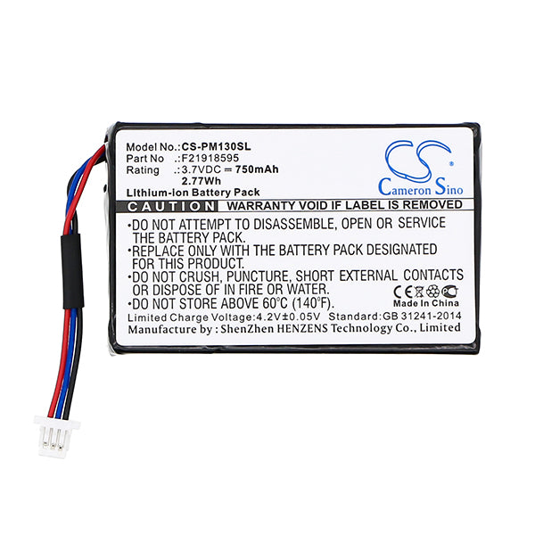 Cameron Sino Cs Pm130Sl 750Mah Battery For Palm Pocket Pc