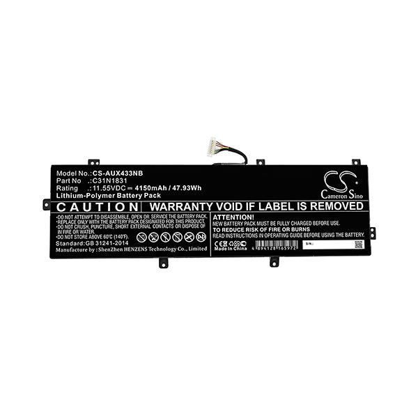 Cameron Sino Cs Aux433Nb 4150Mah Battery For Asus Laptop