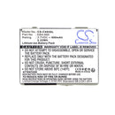 Cameron Sino Cs Cx65Sl 600Mah Battery For Siemens Mobile
