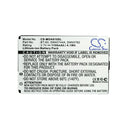 Cameron Sino Cs Moa910Sl 1100Mah Battery For Motorola Mobile