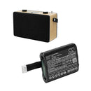 Cameron Sino Cs Rbp300Xl 3350Mah Battery For Roberts Dab Digital