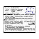 Cameron Sino Cs Zta310Sl 2400Mah Battery For Zte Mobile