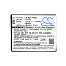 Cameron Sino Cs Mzt400Sl 1300Mah Battery For Navon Mobile