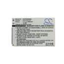Cameron Sino Cs Phx606Sl 850Mah Replacement Battery For Philips Mobile