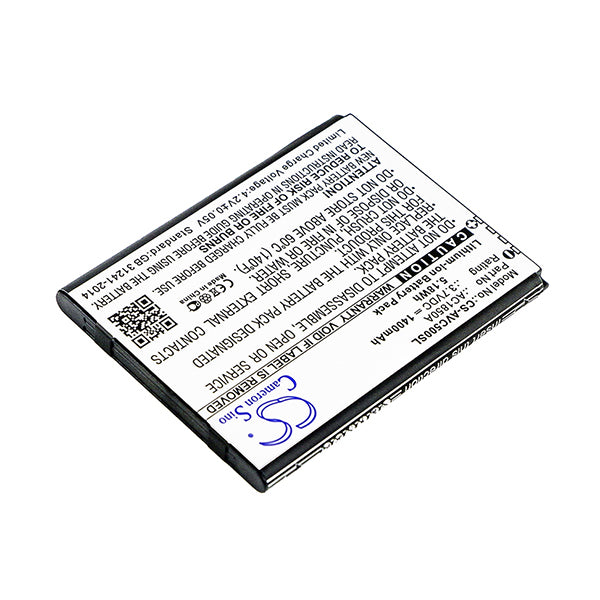 Cameron Sino Cs Avc500Sl 1400Mah Battery For Archos Mobile