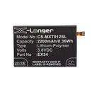 Cameron Sino Cs Mxt912Sl 2200Mah Battery For Motorola Mobile