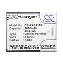 Cameron Sino Cs Mxe610Sl 2800Mah Battery For Motorola Mobile