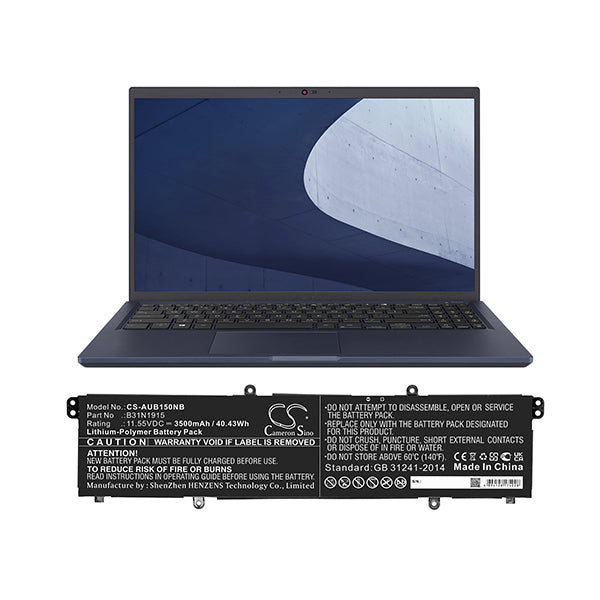 Cameron Sino Cs Aub150Nb 3500Mah Battery For Asus Laptop