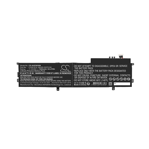 Cameron Sino Cs Auz562Nb 7400Mah Battery For Asus Laptop