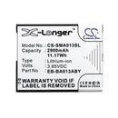 Cameron Sino Cs Sma013Sl 2900Mah Battery For Samsung Mobile
