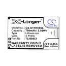 Cameron Sino Cs Oth105Sl 700Mah Battery For Alcatel Mobile