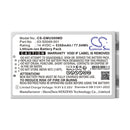Cameron Sino Cs Gmu580Md 5350Mah Battery For Ge Medical