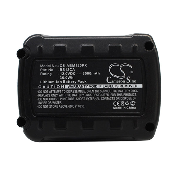 Cameron Sino Abm120Px 3000Mah Battery For Aeg Power Tools