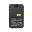 Cameron Sino Black Replacement Battery For Motorola Two Way Radio