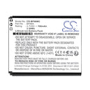 Cameron Sino Cs Bp88Mc 700Mah Replacement Battery For Camera