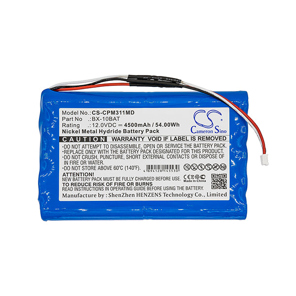 Cameron Sino Cs Cpm311Md 4500Mah Replacement Battery For Colin Medical