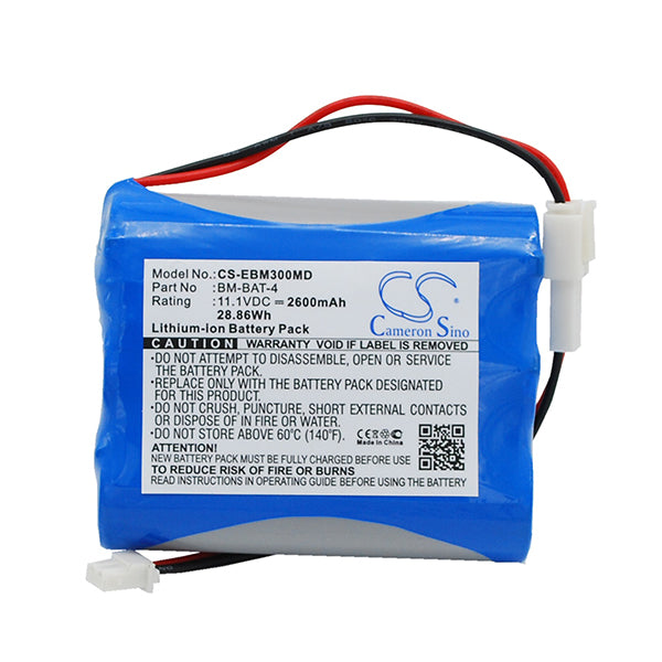 Cameron Sino Cs Ebm300Md 2600Mah Replacement Battery For Gima Medical