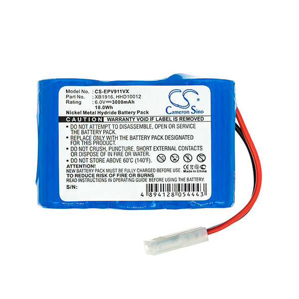 Cameron Sino Cs Epv911Vx 3000Mah Replacement Battery For Shark Vacuum