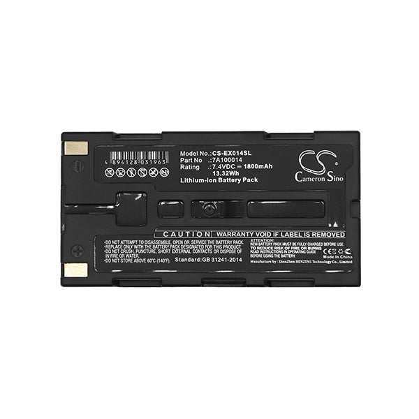 Cameron Sino Cs Ex014Sl 1800Mah Battery For Extech Portable Printer