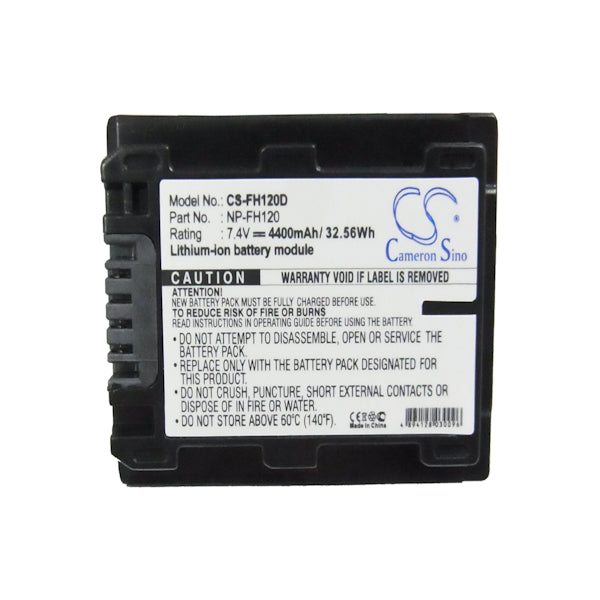 Cameron Sino Cs Fh120D 4400Mah Replacement Battery For Sony Camera