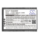 Cameron Sino Cs Glh454Sl 800Mah Battery For Equipment Survey Test
