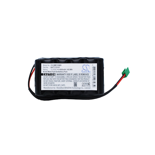 Cameron Sino Cs Gme106Md 4000Mah Replacement Battery For Ge Medical