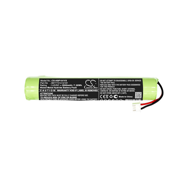 Cameron Sino Cs Hsp181Vx 2000Mah Replacement Battery For Brush Vacuum