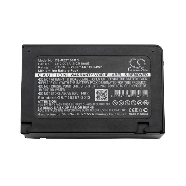 Cameron Sino Black Li Ion Replacement Battery For Mindray Medical