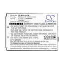 Cameron Sino Cs Mox100Tw Battery For Motorola Two Way Radio