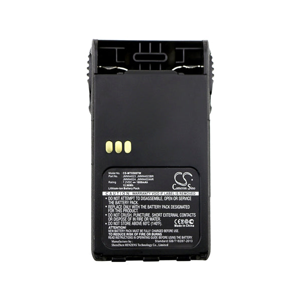 Cameron Sino Cs Mtx500Tw Battery For Motorola Two Way Radio