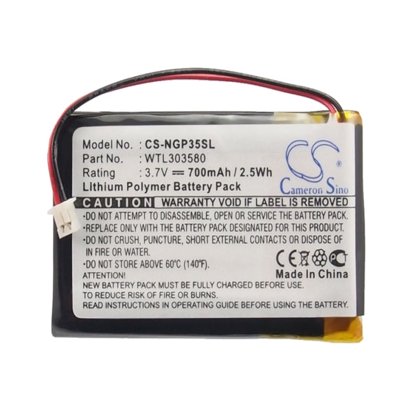 Cameron Sino Cs Ngp35Sl Replacement Battery For Navgear Gps Navigator