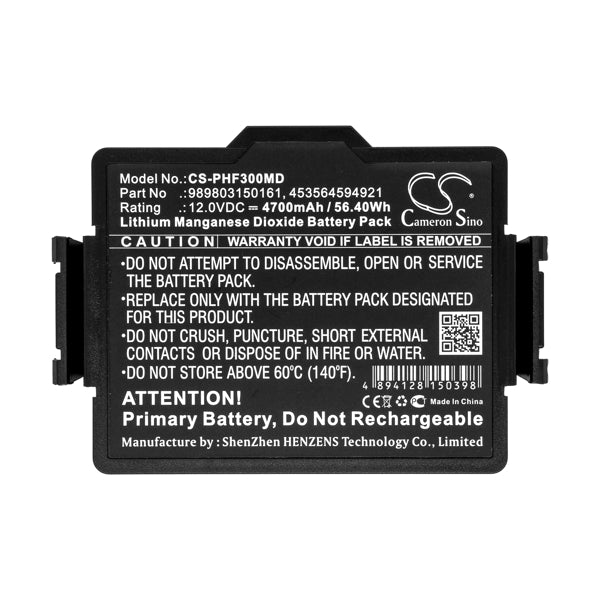 Cameron Sino Cs Phf300Md Replacement Battery For Philips Medical