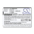 Cameron Sino Cs Pmm850Bl 3000Mah Battery For Barcode Scanner