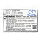 Cameron Sino Cs Pmv100Sl 4900Mah Battery For Lawmate Remote Control