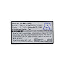 Cameron Sino Cs Rad1900Sl Replacement Battery For Dell Raid Controller