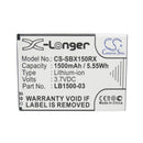 Cameron Sino Cs Sbx150Rx Replacement Battery For Huawei Hotspot