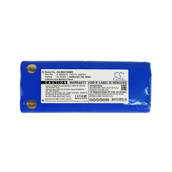 Cameron Sino Cs Shc100Md Replacement Battery For Schiller Medical
