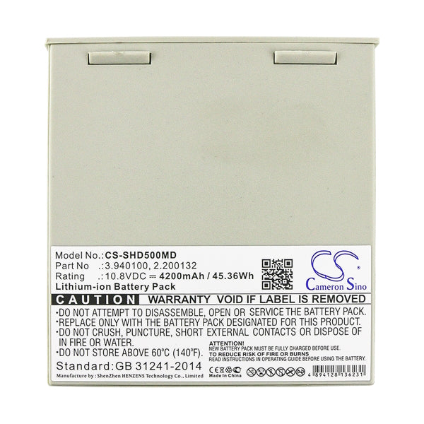 Cameron Sino Cs Shd500Md Replacement Battery For Schiller Medical